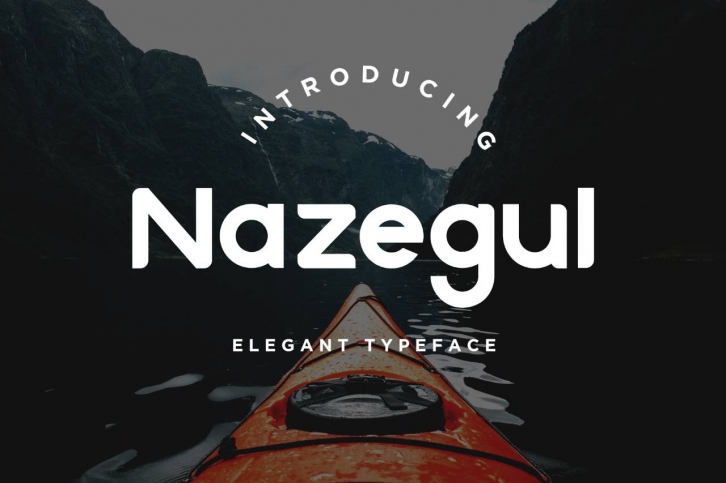 Nazegul - Sans Serif Fonts Font Download