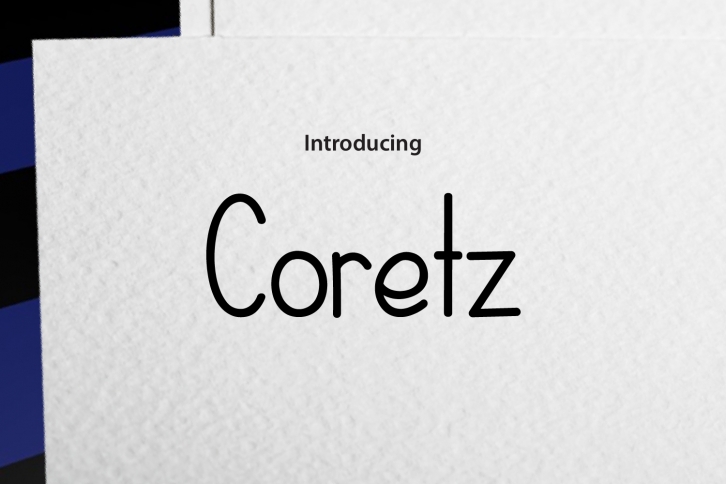 Coretz Font Download