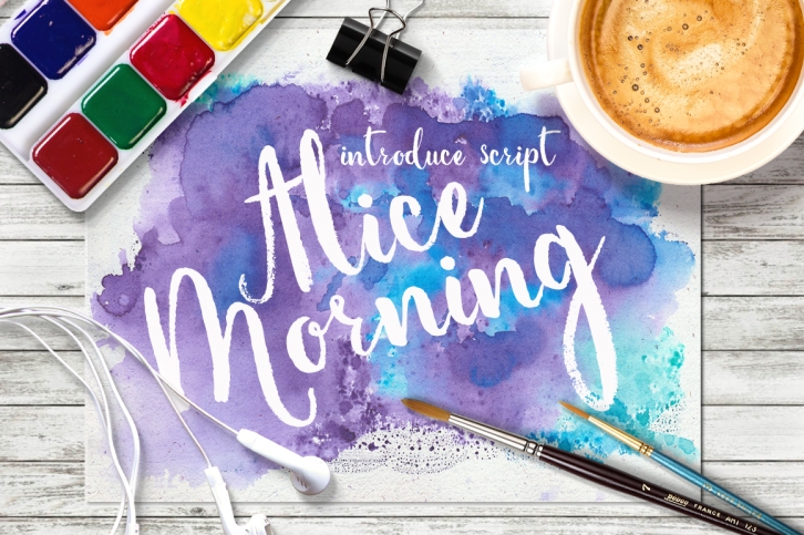 Alice Morning script Font Download