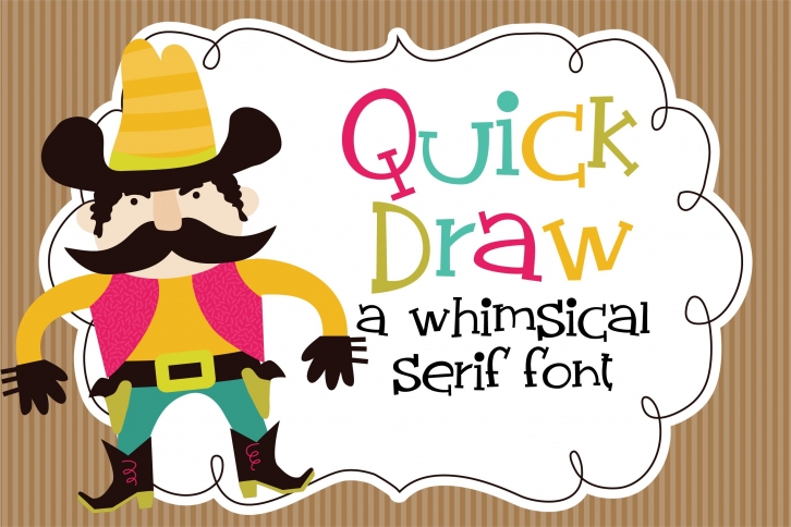 ZP Quick Draw Font Download