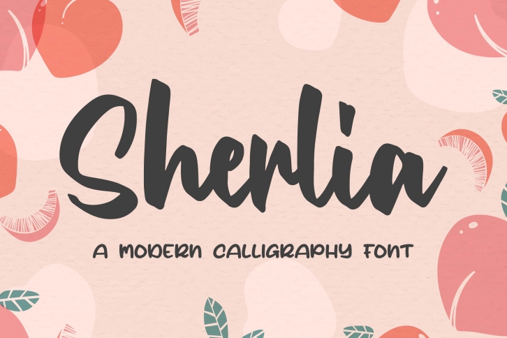 Sherlia a Modern Calligraphy Font Font Download
