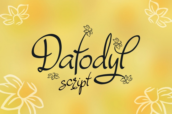 Dafodyl Font Font Download
