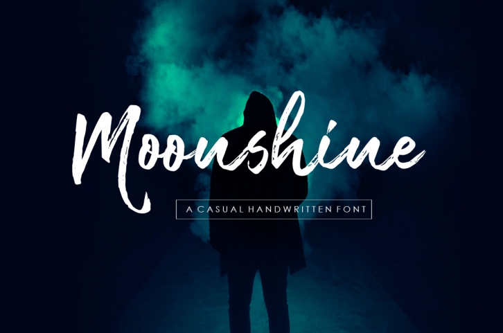 Moonshine Handwritten Font Font Download