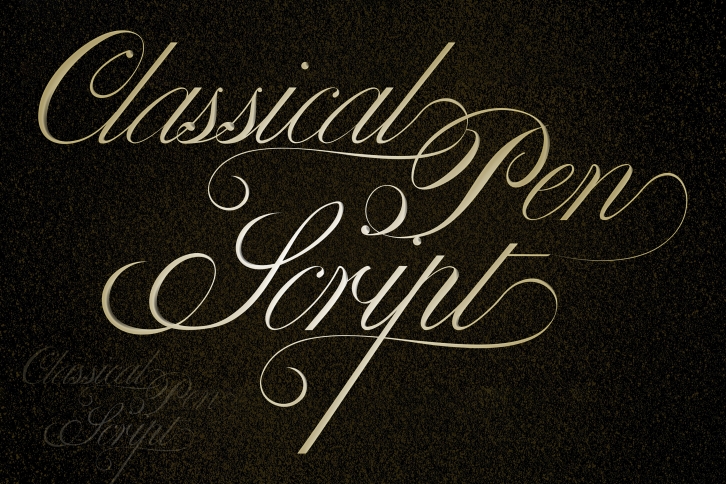 Classical Pen Script Font Download