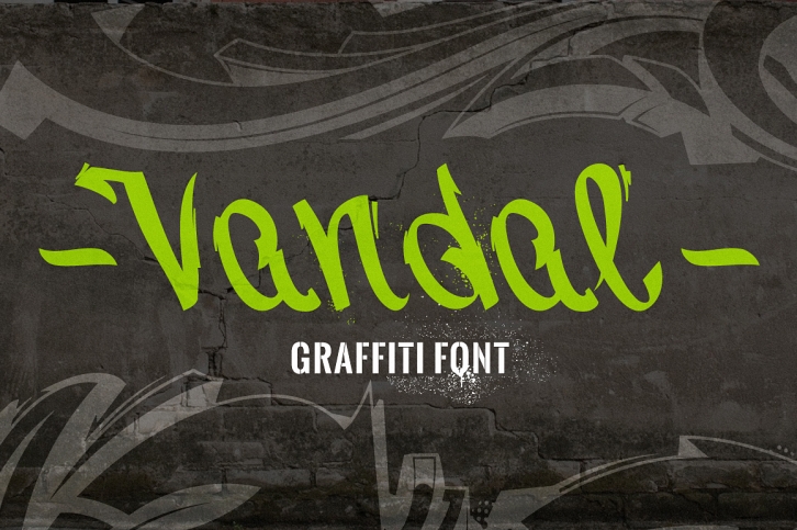 Vandal | Graffiti Font Font Download