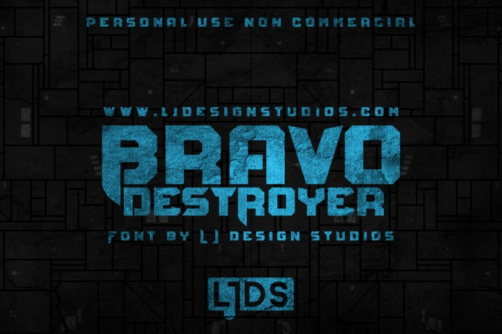 Bravo Destroyer Font Download