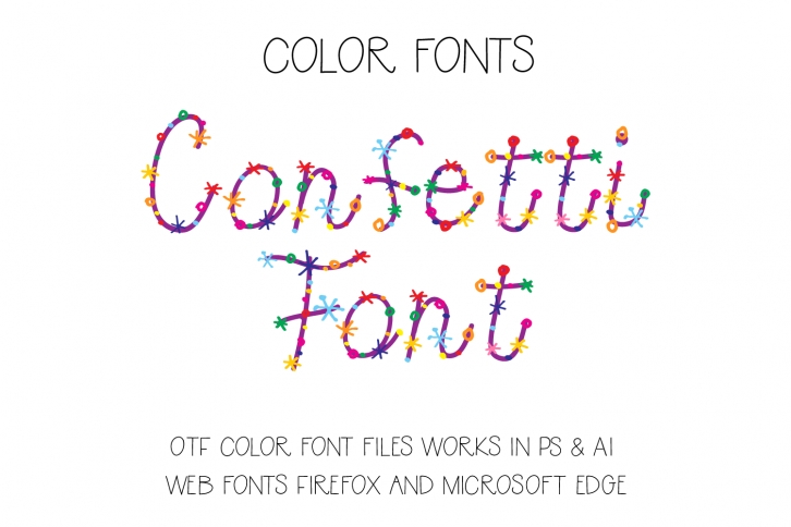Confetti Font Font Download