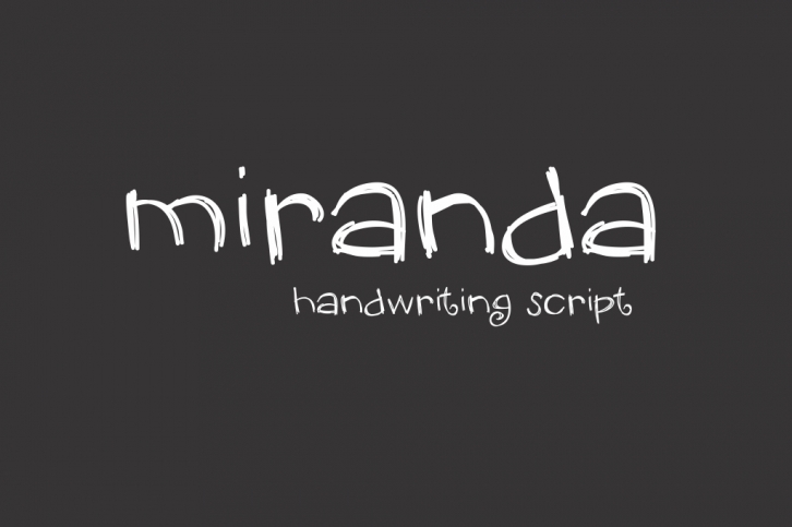 Miranda Font Font Download