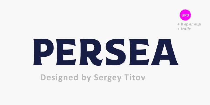 PERSEA Typeface Font Download