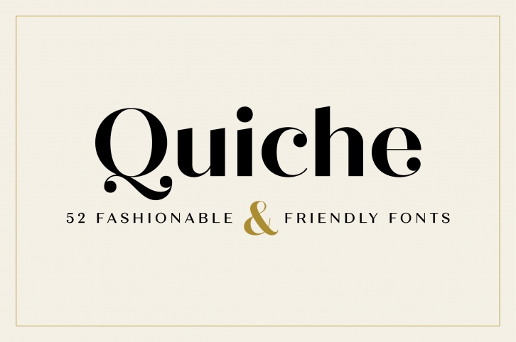 Quiche Font Family Font Download