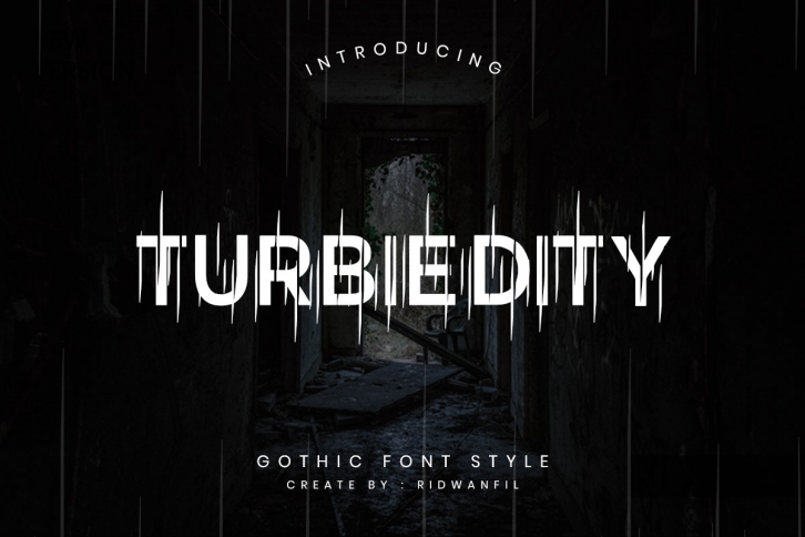 Turbiedity - Gothic Font Style Font Download