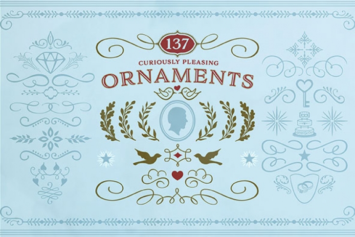 Adorn Smooth Ornaments Font Download