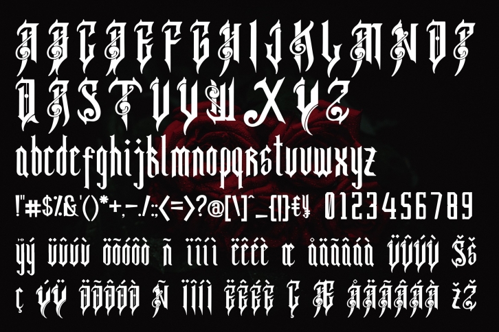 Gothica - Gothic Font Font Download