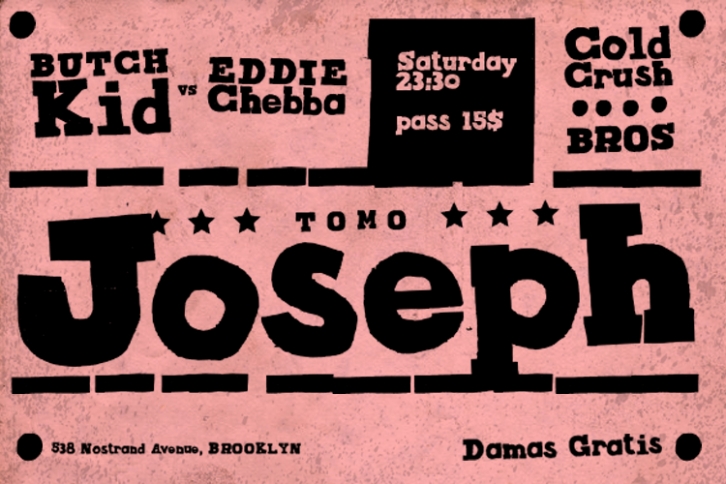 TOMO Joseph Font Download