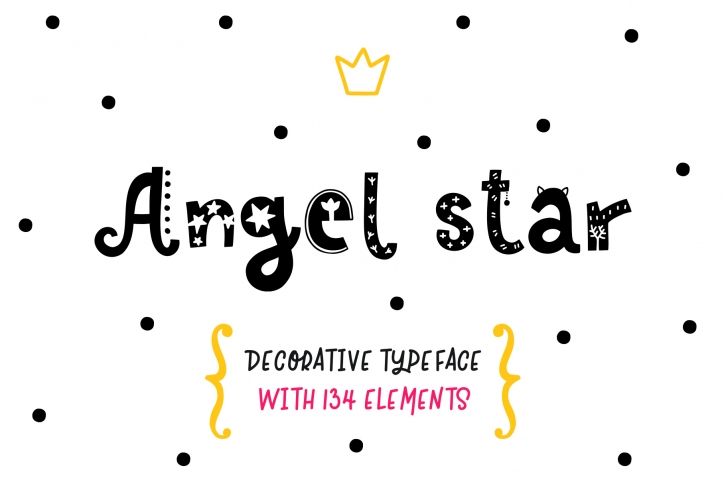Angel Star - Decorative Typeface Font Download