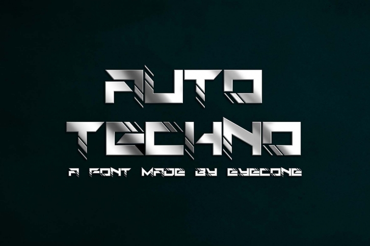 Auto Techno Font Download