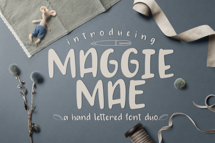 Maggie Mae Font Duo Font Download