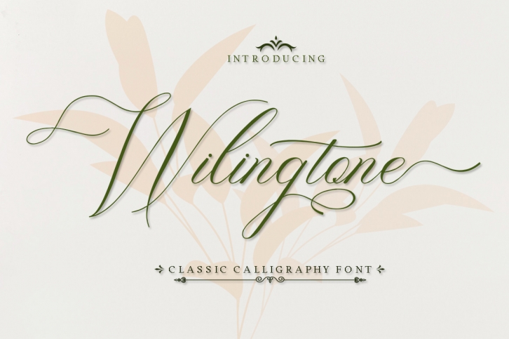 Wilingtone Font Download