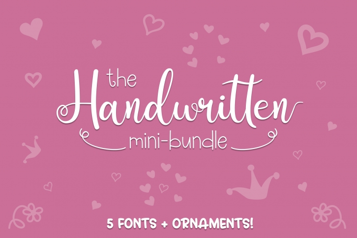 The Handwritten Mini Bundle Font Download