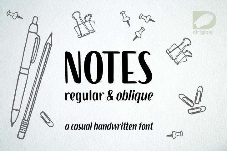 Notes Font Download