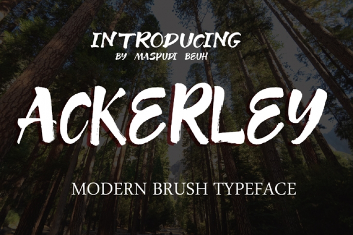 ACKERLEY Font Download