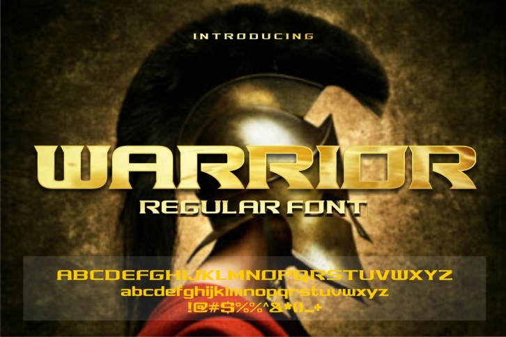 warrior Font Download