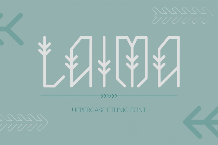 Laima Uppercase Ethnic Font Font Download