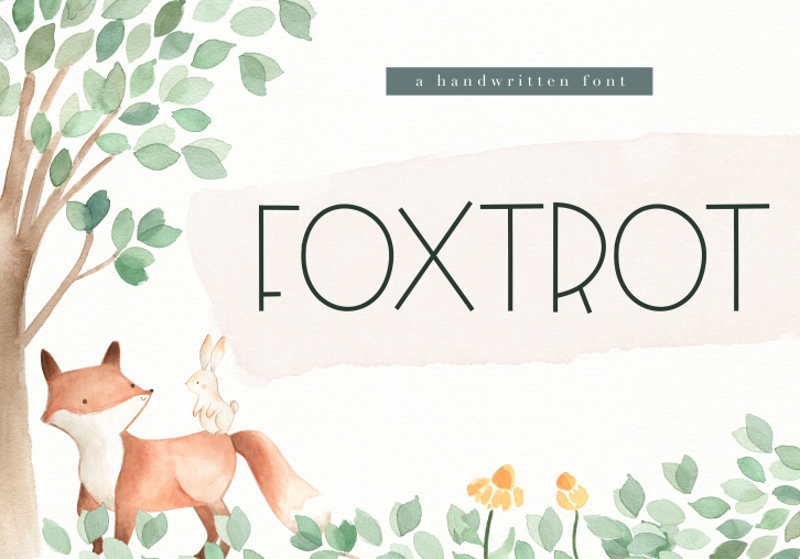 Foxtrot - Handwritten Font Font Download