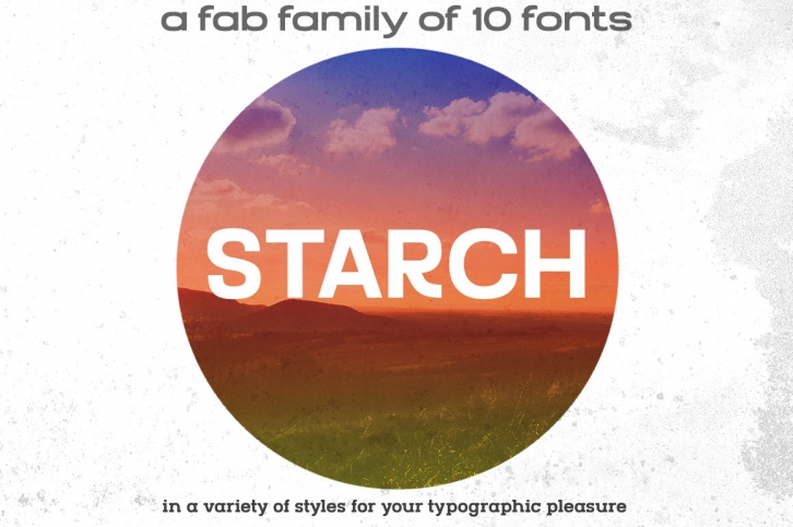 STARCH font family Font Download