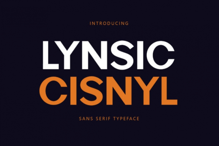 Lynsic Cisnyl Font Download