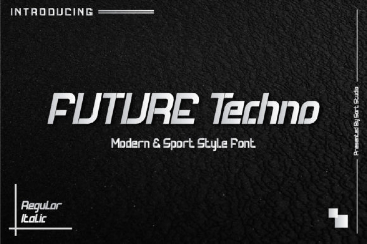 Future Techno Font Download