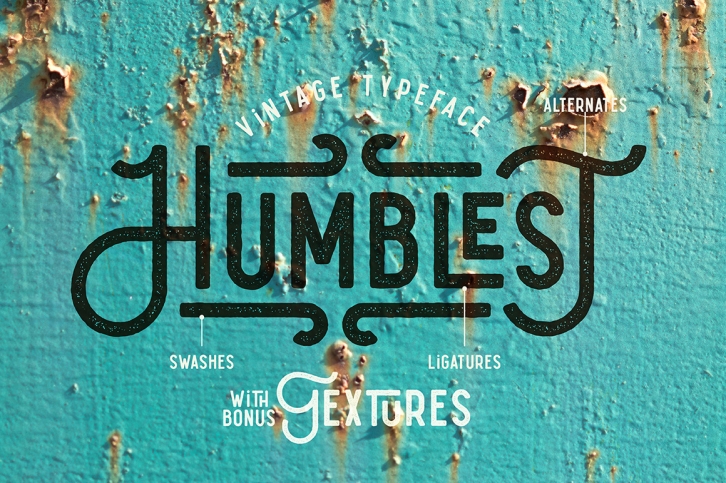 Humblest Font + Textures Font Download