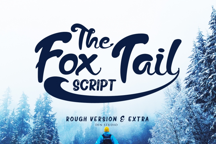 The Fox Tail - Font Duo&Extras Font Download
