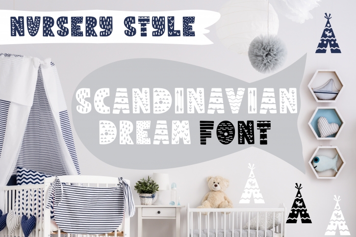 SCANDINAVIAN DREAM FONT Font Download
