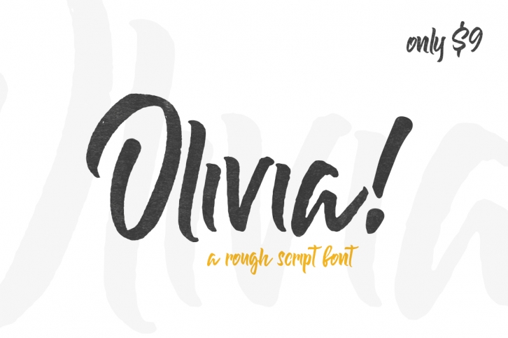 Olivia Rough Font Font Download