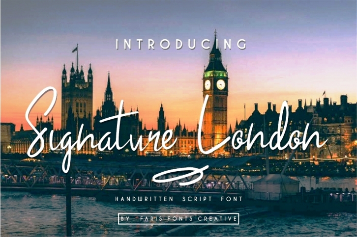 Signature London Font Download