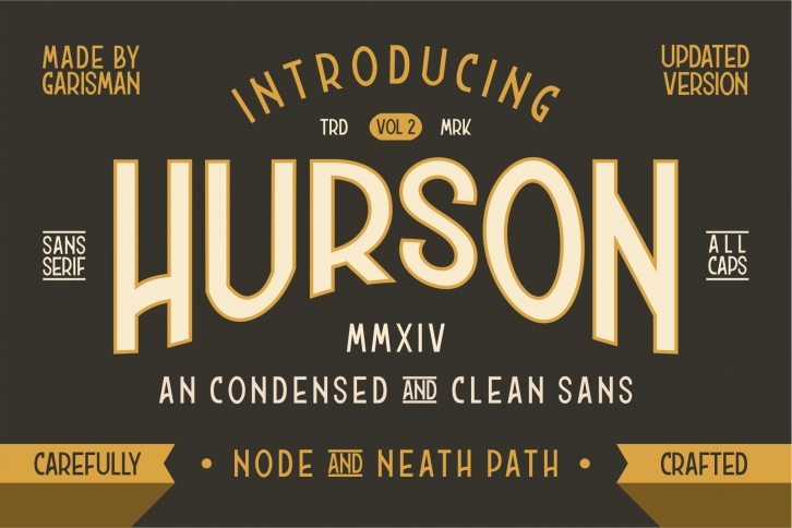HURSON CLEAN Font Download