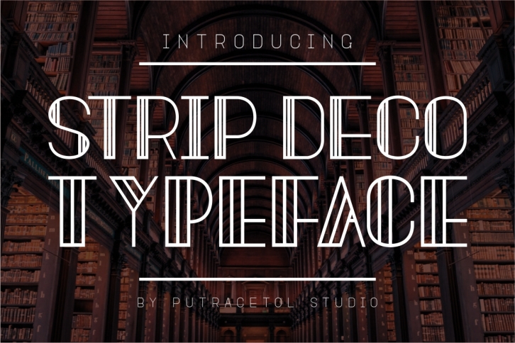 Strip Deco Font Download