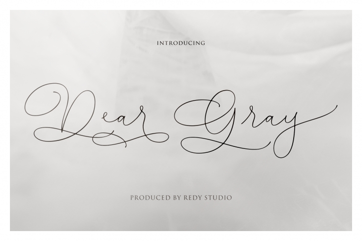 Dear Gray Font Download