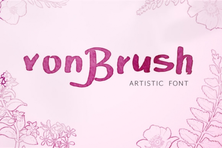 Von Brush Font Download