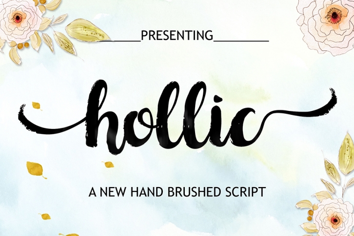 Hollic Brush Font Download