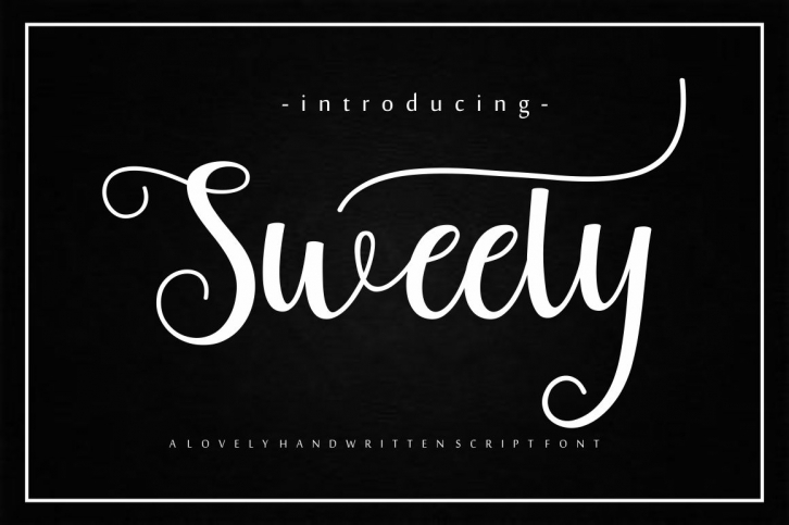 Sweety Script Font Download