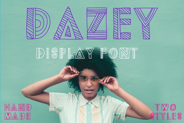 Dazey | A Fun Display Font Font Download