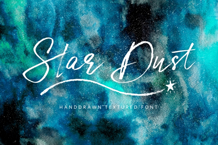 Star Dust duo font. Font Download