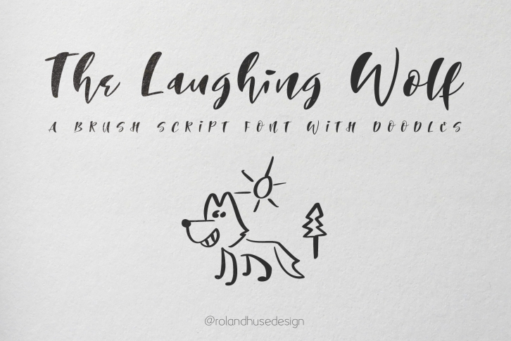 The Laughing Wolf Font Download