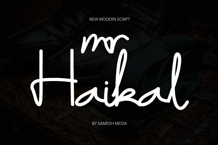 Mr Haikal Font Download