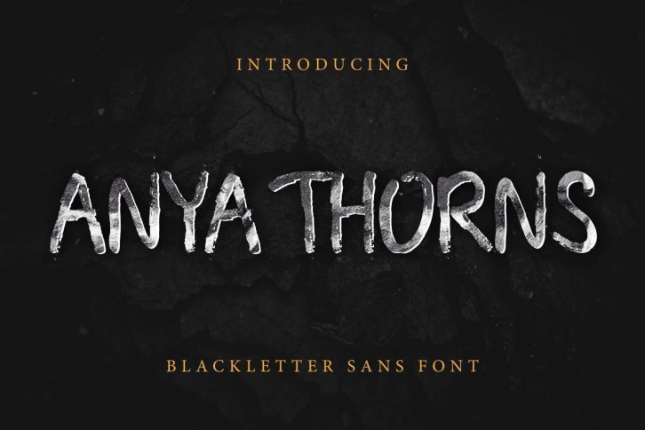 Anya Thorns Font Download
