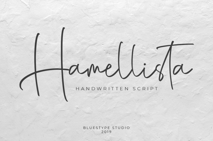 Hamellista - Handwritten Script Font Font Download