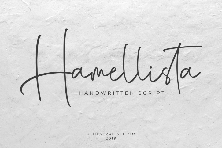 Hamellista - Handwritten Script Font Font Download