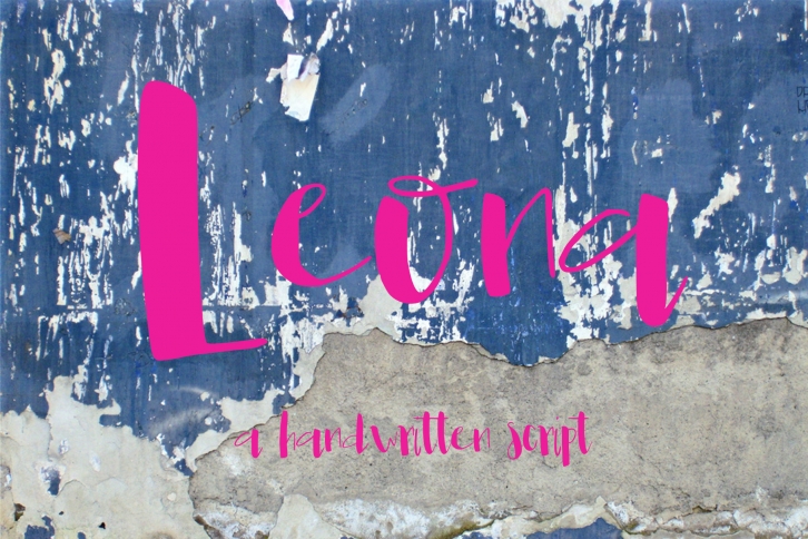 Leona Font Font Download